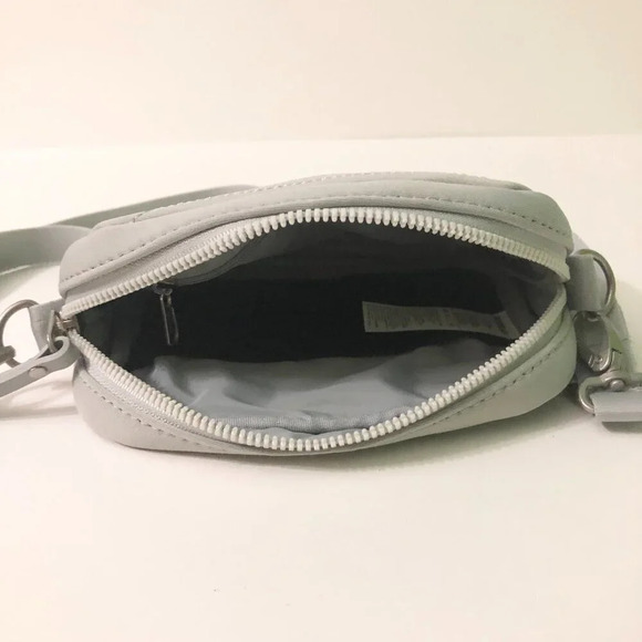 Vooray Sidekick Small  Crossbody Purse Gray Moto Bag - Picture 13 of 16